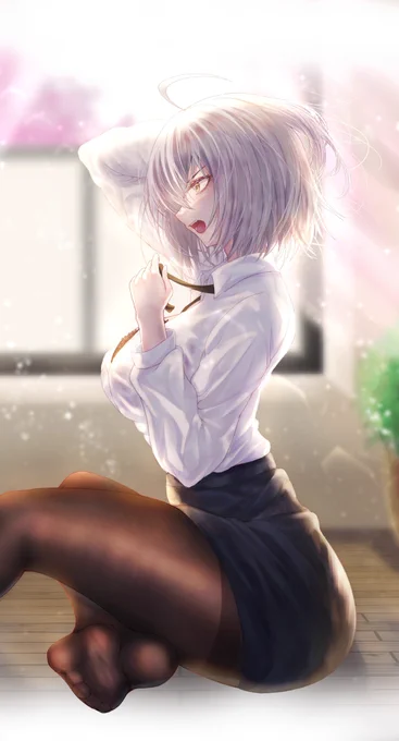 朝帰りなOL邪ンヌさん 