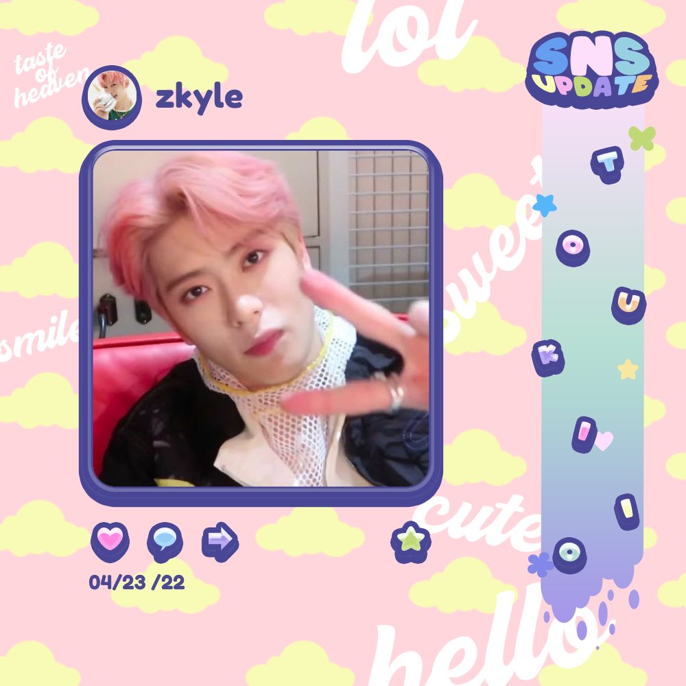 ⠀ 

              ⌁. ZACHARY SNS UPDATE
              𖥻.  04/23/22  —  6:05 PM
               ⌕. （ location disabled ）

⠀