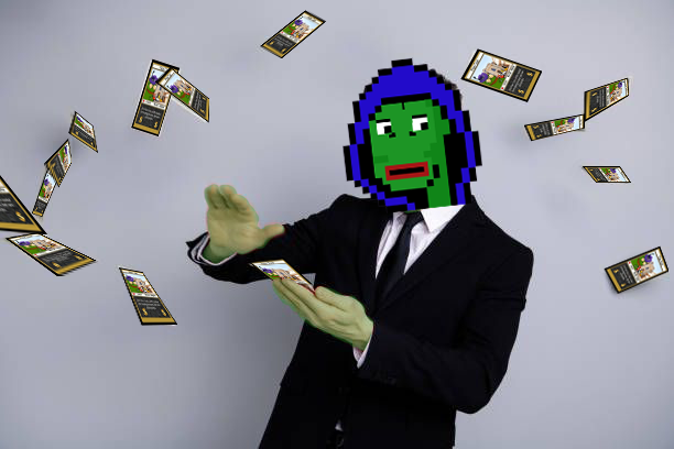 PepePeddler's tweet photo. Good Morning to everyone who's happy #pepecash is back in action! 

#Fakerares #Danks #fakecommons #dankdirectory https://t.co/YZaHXDX5Gq