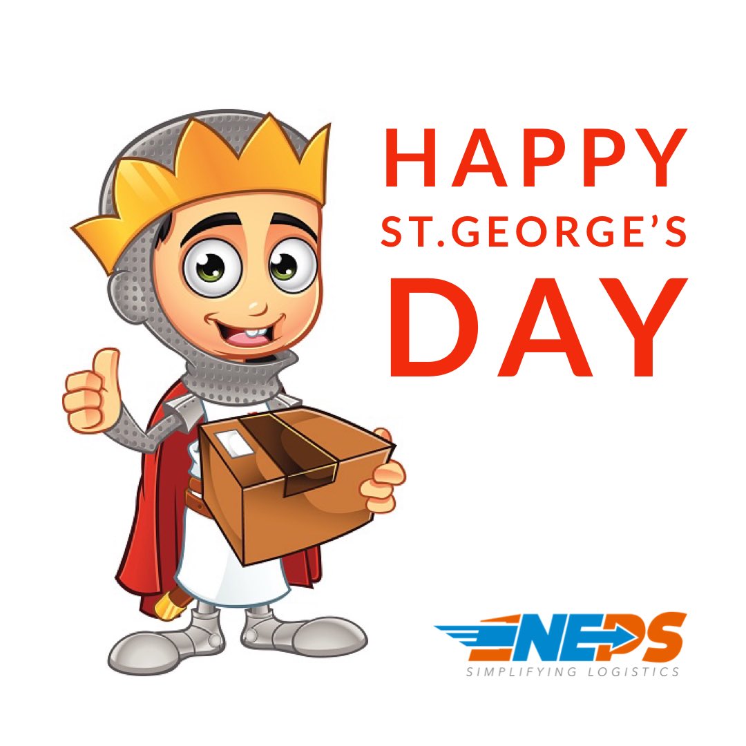 Happy St. George's Day from all at NEPS! 

We hope everyone has a great day 🏴󠁧󠁢󠁥󠁮󠁧󠁿  

#stgeorgesday #saintgeorgesday22 #neps #simplifyinglogistics #timecriticalfreight #timecriticalsolutions #dedicateddelivery #samedaydeliveryspecailists