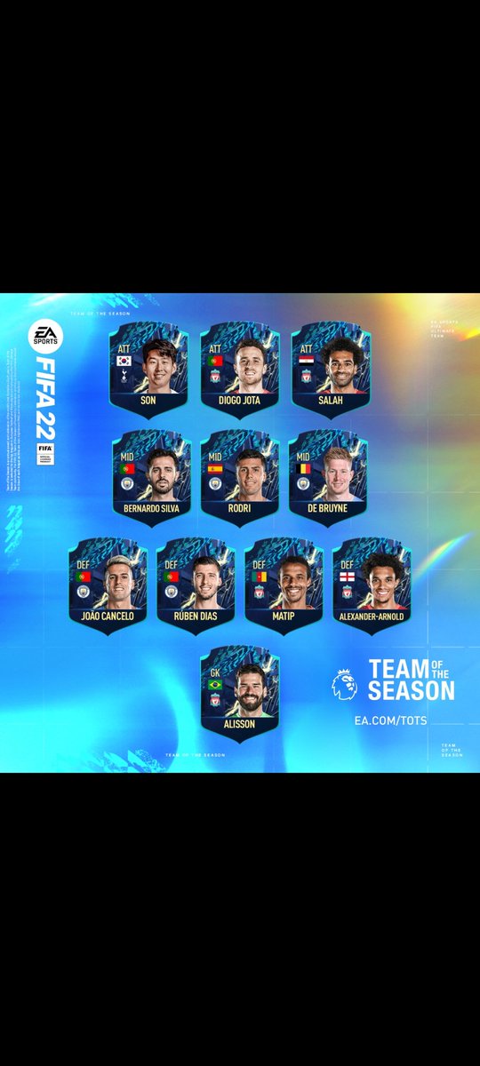 #TOTS one day a United player will get in 🥲