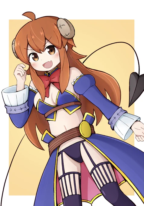 勝負です!もんも!
#まちカドまぞく 