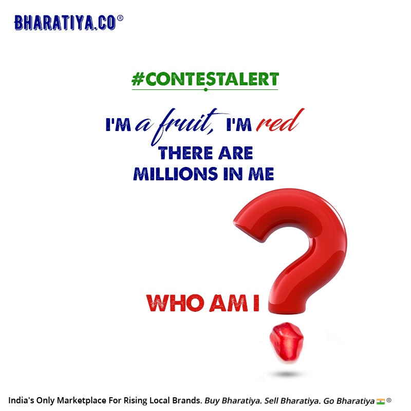 Can you guess #WhoAmI? 
Hint: I'm juicy 😋

#WhoAm #BuyBharatiya #SellBharatiya #GoBharatiya🇮🇳 #ContestAlert #ContestAlertIndia #ContestIndia #Contests #Guess #GuesWho #GuessWhoAmI #GuessTheFruit