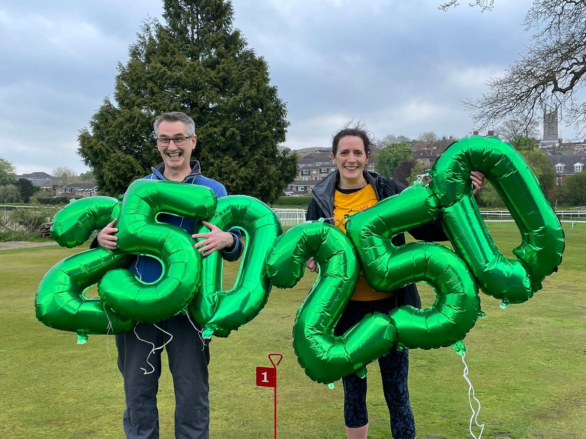 Big day for us at our 55th event, our two amazing Event Directors completed their 250th parkrun! Huge congratulations Martin &amp; Abi, we as a core team couldn't do any of this without your guidance, support and as you can see from Martin's face good humour! 🕺💃 
<a href="/parkrunUK/">parkrun UK</a>