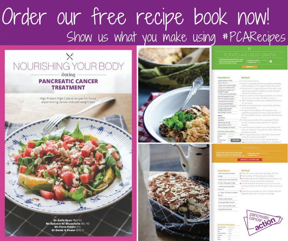 Head over to our website to order your own copy of our recipe book, filled with 80 delicious recipes, or view it online now!
https://t.co/OV669YqRLo

#pancreaticcancer #pancreaticcancerawareness #pancreaticcancerdiet #pancreaticcancerpatient #cancerdiet #cancerdietplan #food https://t.co/lqMk1sP0aY