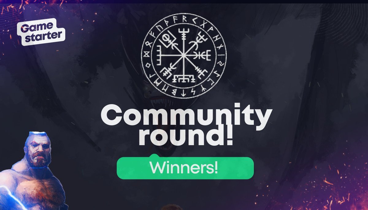 gamestarter's tweet photo. Congratulations to our community whitelist winners for 
@PolyGodIO! 🎉

🏆 Winners will be contacted via email. If you received our email you’re ready for the sale phase.🎉 https://t.co/o35dedICgo