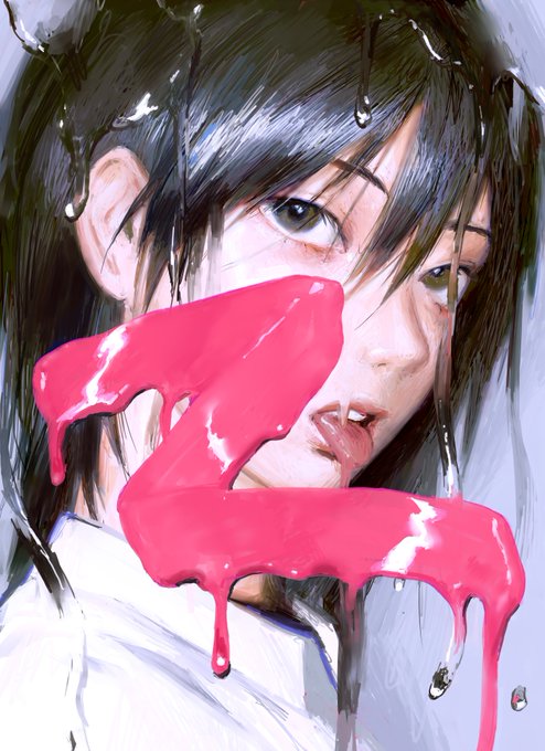 「tongue」 illustration images(Popular)｜5pages