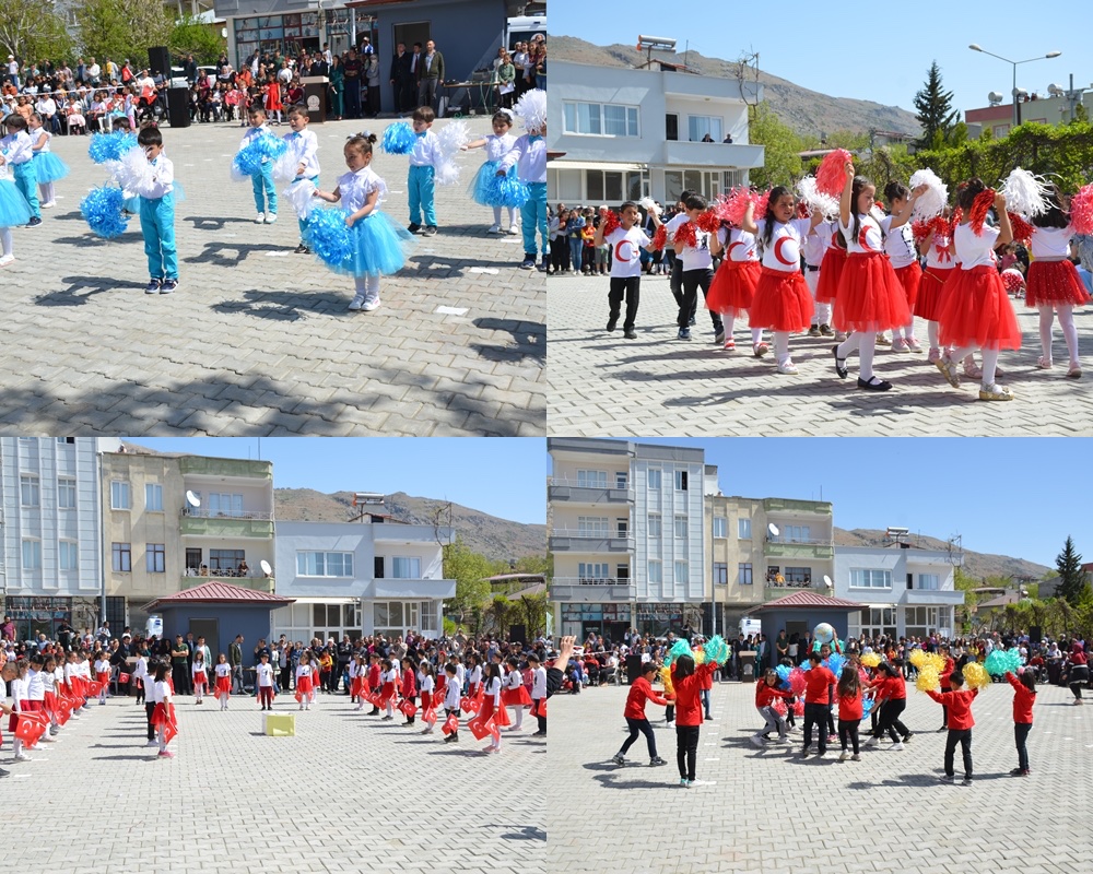 Tut_Kaymakamlik's tweet photo. İlçe Kaymakamımız Sayın Erkut PAMUK 23 Nisan Ulusal Egemenlik ve Çocuk Bayramının 102. Yıl dönümü münasebetiyle düzenlenen kutlama programına katıldı.
Program gelecek nesillerde gurur duyulacak ��ocukların gösterileriyle devam ederken vatandaşlar onları çoşkulu gözlerle izledi. https://t.co/awXIy9PJSR
