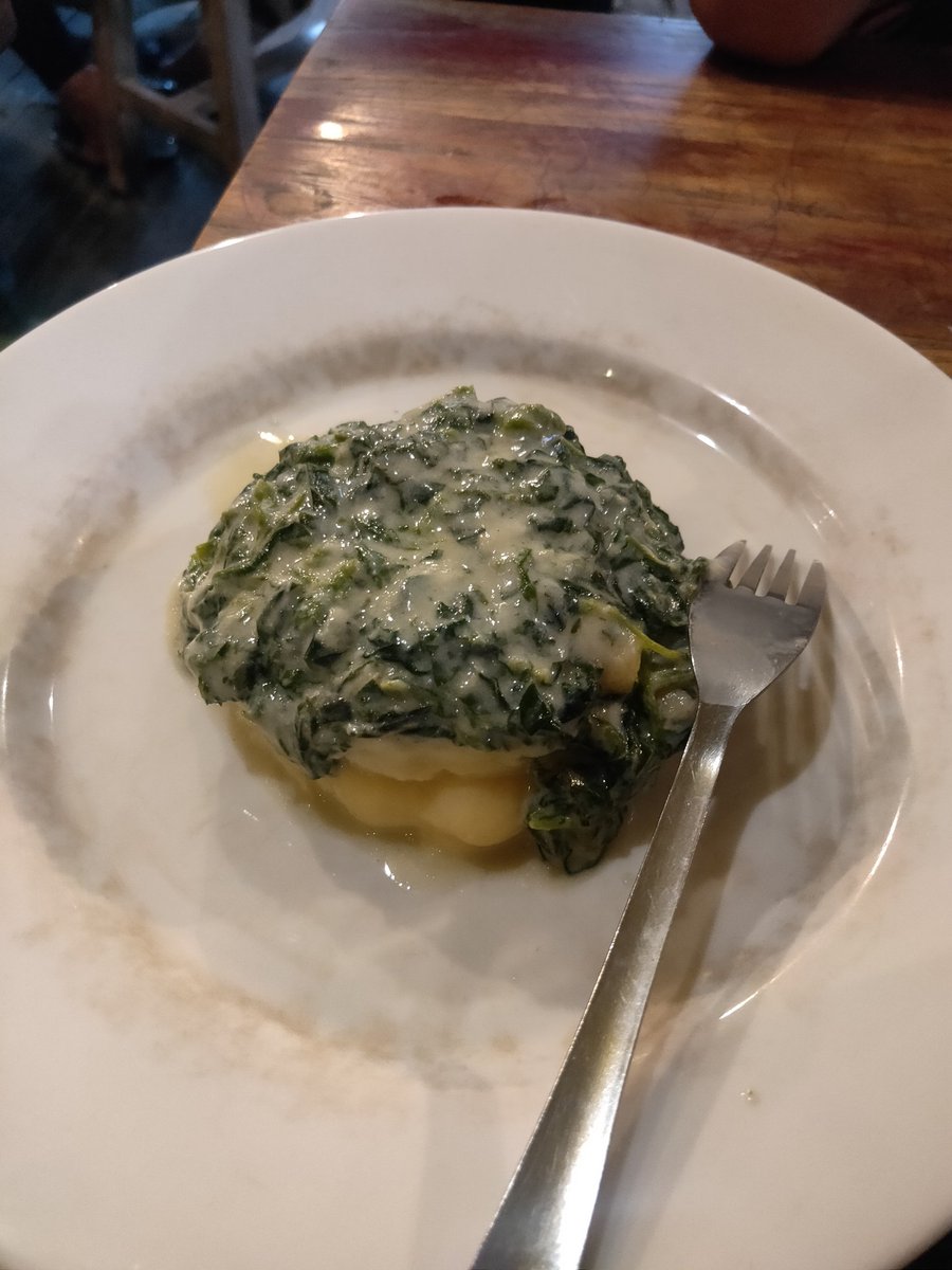 Spinach potato @OhLaVita_Resto