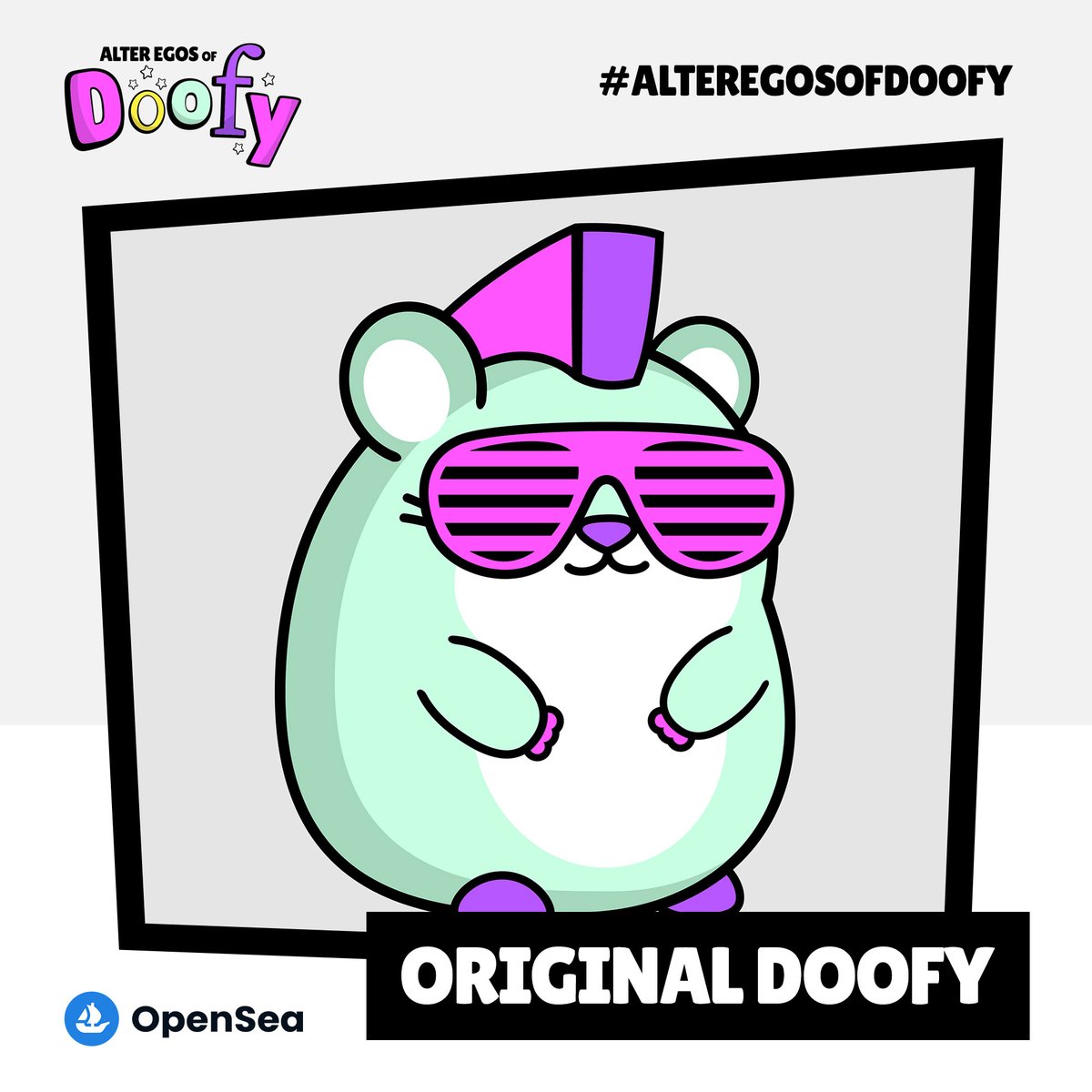 DoofyTheHamster's tweet photo. Original Doofy @opensea https://t.co/rOVvpqSc0M #NFT #NFTs #NFTGiveaway #NFTCommumity #nftart #cartoon #art #doofy https://t.co/GMzm3Bismc