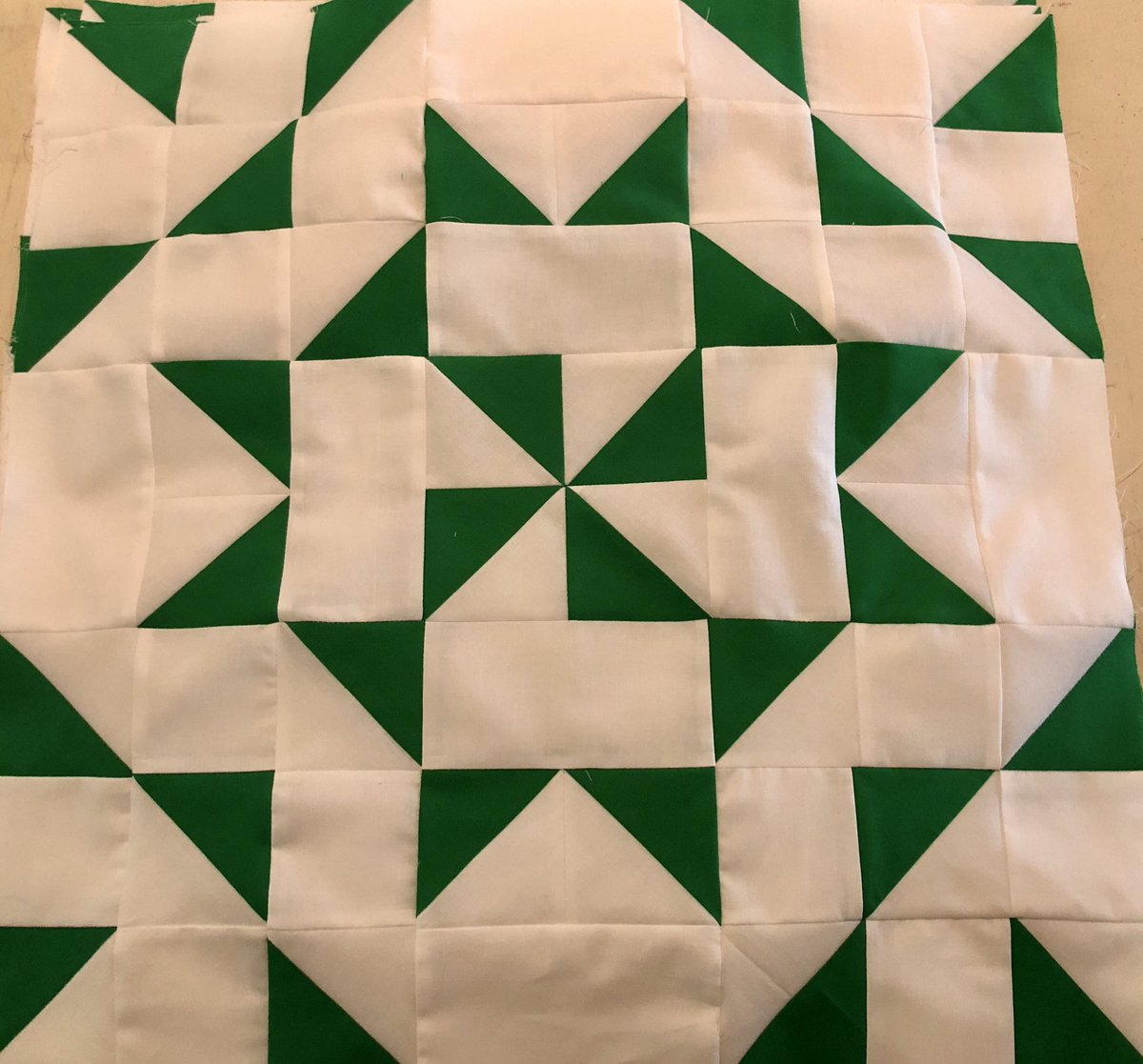 Coach_Jewell's tweet photo. Blocks and rows are complete! Almost ready to raffle off this @Imp_Softball “Cary Quilt”! https://t.co/FJJ4Td8Lwk