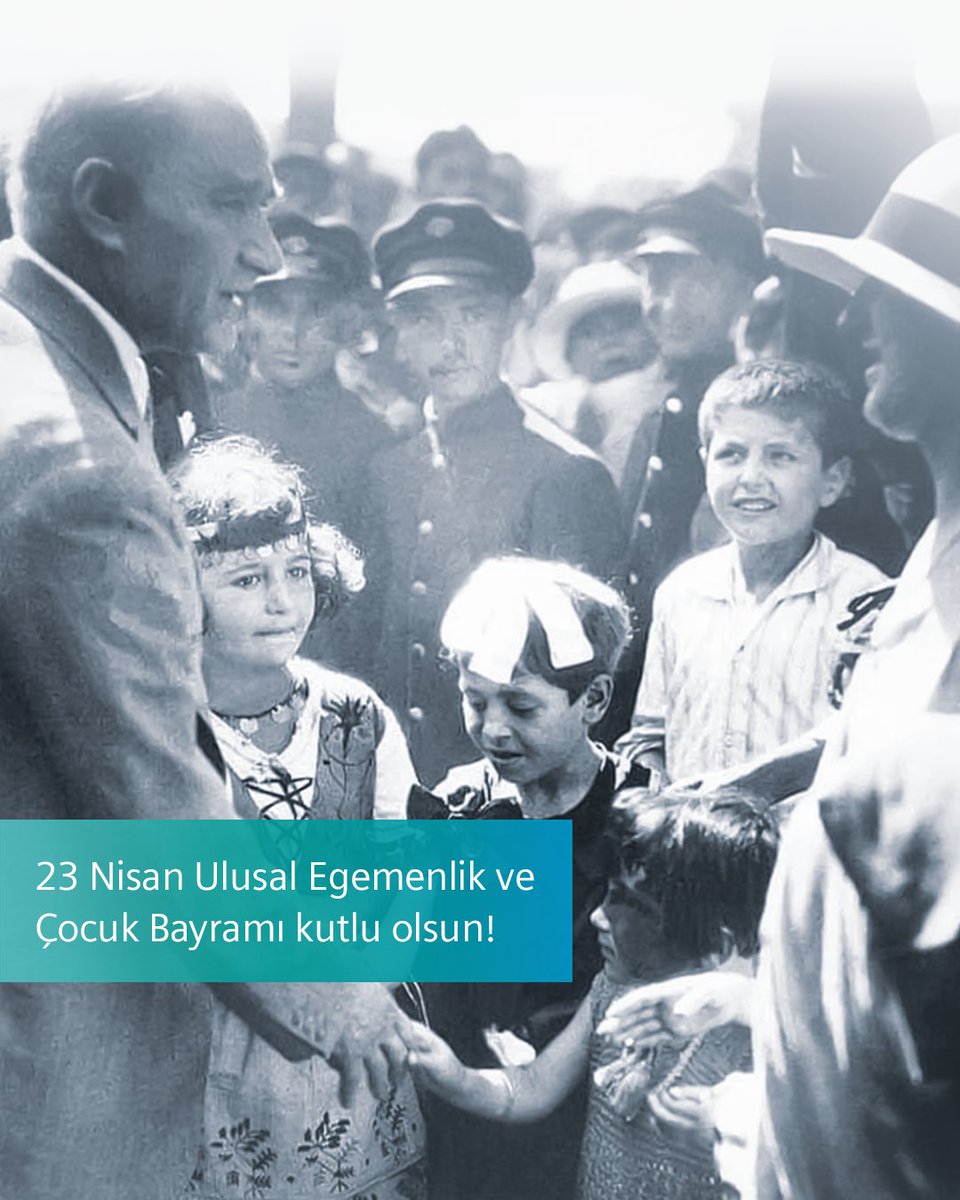 Gelecek, çocukların sayesinde güzelleşecek. Ulu Önderimiz Mustafa Kemal Atatürk’ün tüm dünya çocuklarına armağanı 23 Nisan Ulusal Egemenlik ve Çocuk Bayramı kutlu olsun!

#23Nisan #UlusalEgemenlikveÇocukBayramı