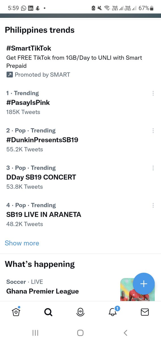 Sana sa Twitter ang Laban #PasayIsPink