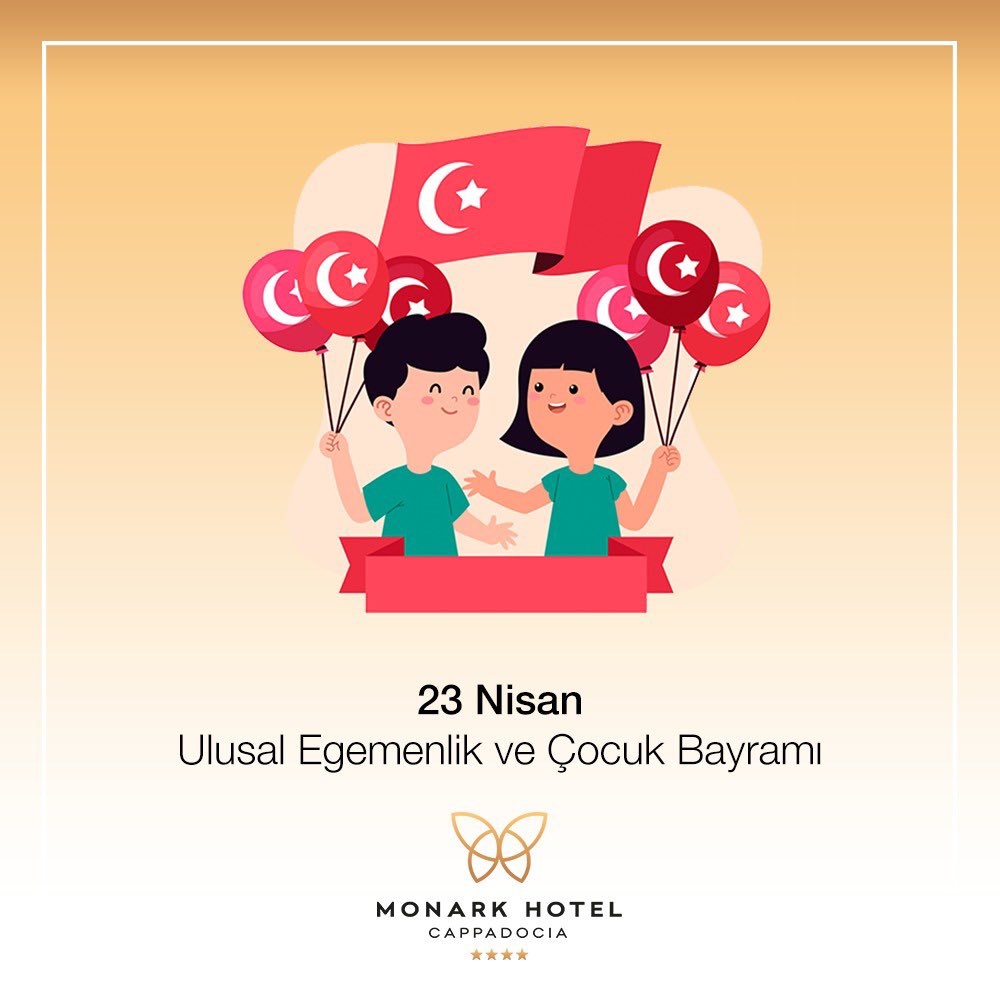 23 Nisan Ulusal Egemenlik ve Çocuk Bayramınız kutlu olsun 🎈