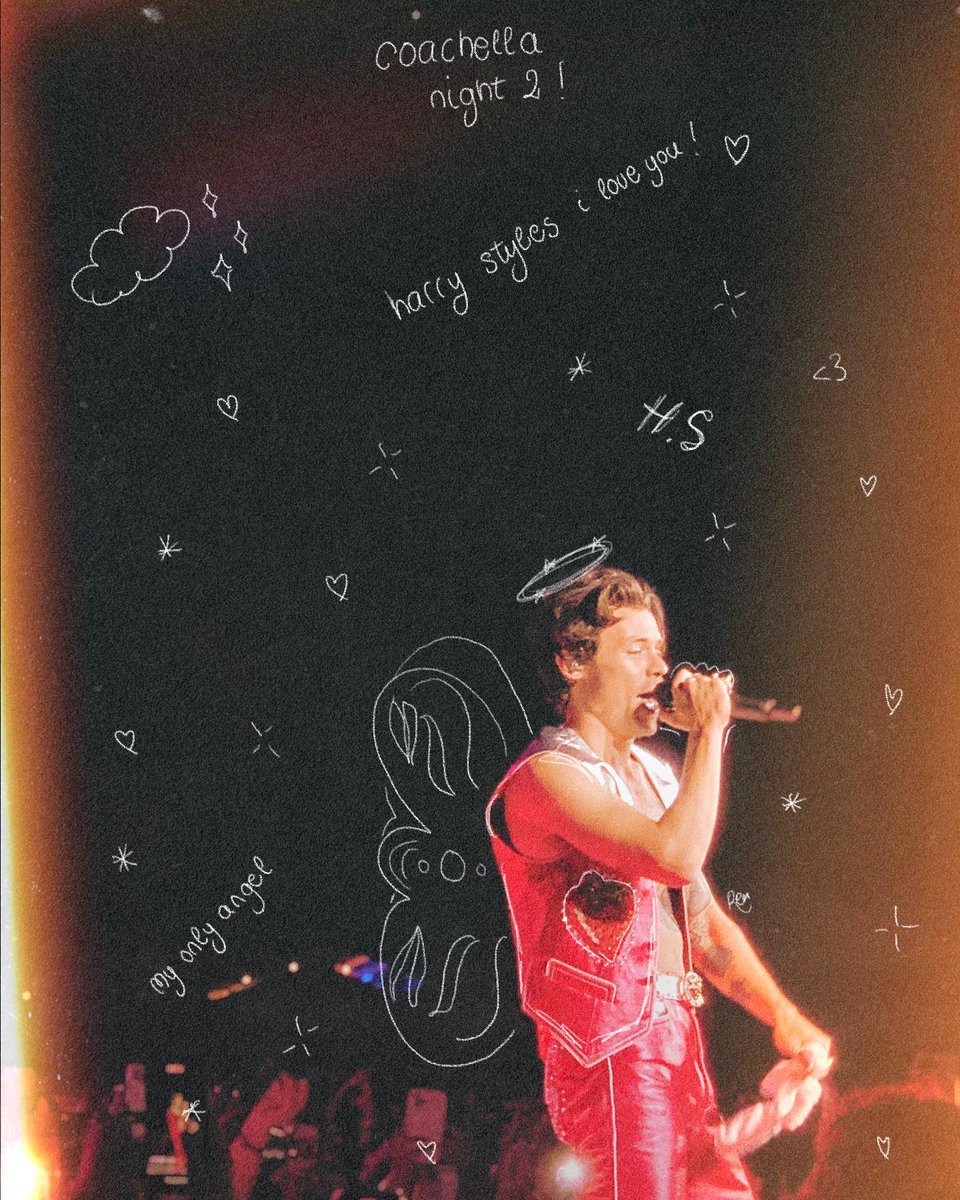 HSLTartist's tweet photo. harry styles, my angel ✨🌙 

#HARRYCHELLA https://t.co/6TQR9MlTE9