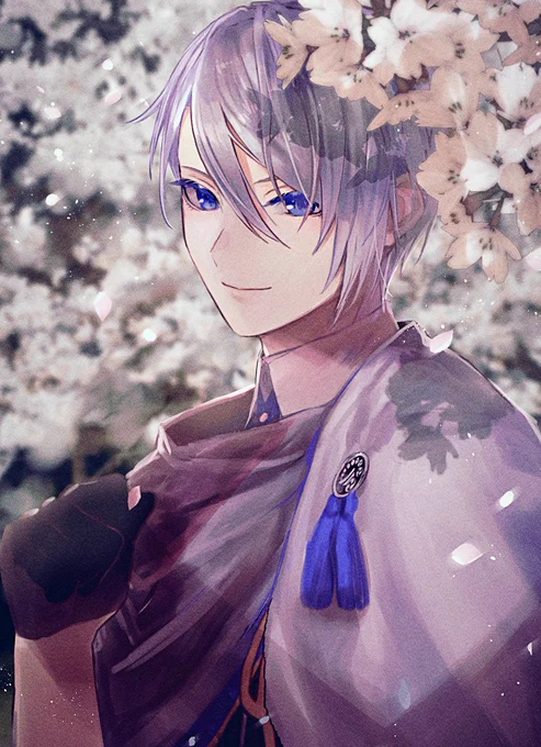 桜と長義 