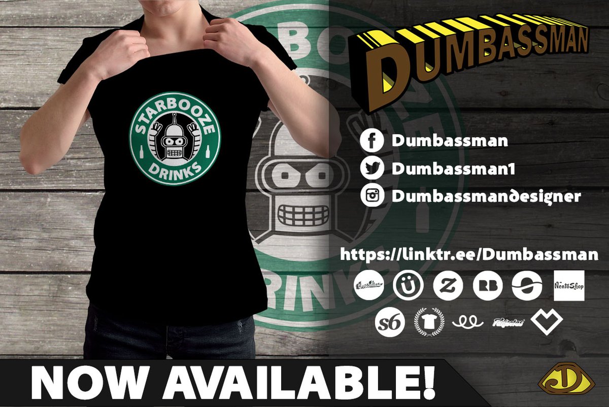 Dumbassman1's tweet photo. Gonna need some RT to promote this tee: "Starbooze"
#tshirt #tee #tshirtoftheday #apparel #designs #star #starbooze #booze #alcohol #drinks #coffee #parody #forgeeks #gin #funny
π LINKS IN BIO! https://t.co/b9WFl05tMP