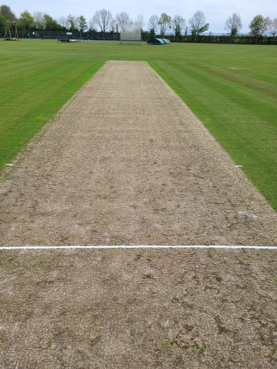 The season is upon us and the pitch is already looking a belter ready for the 2nds to welcome <a href="/Spofforth_CC/">Spofforth Cricket</a> 2nds  

Go well lads 🏏

@hamraider_  good luck on your first game as captain