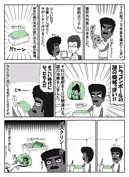 腱鞘炎を治した謎の液体の思い出 
