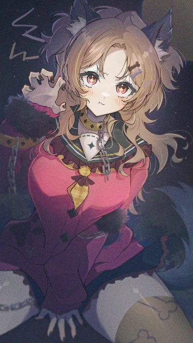 遊んでくれないと食べちゃうからね～? 