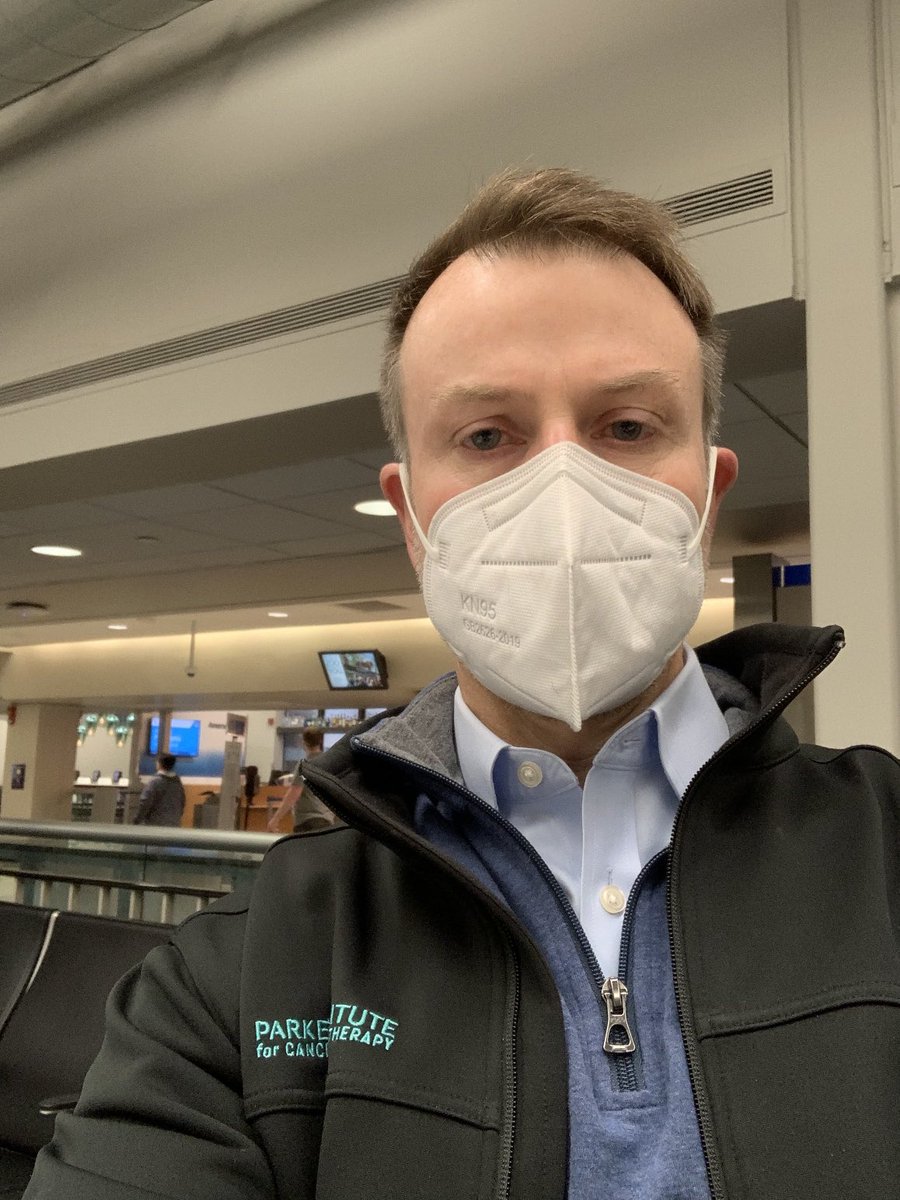 Early morning flight. KN95 for sure. Only ~30% masked here at PHL. Expect another viral blip in about 2 weeks. But don’t worry- no one will get sick. No one will get long COVID. Your employees will not call out sick for weeks…