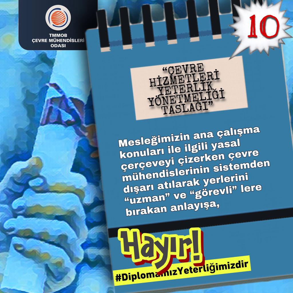 KonyaCmo's tweet photo. #ArtıkYeter
#DiplomamızYeterliliğimizdir
#ÇevreMühendisi https://t.co/znENkrznWs