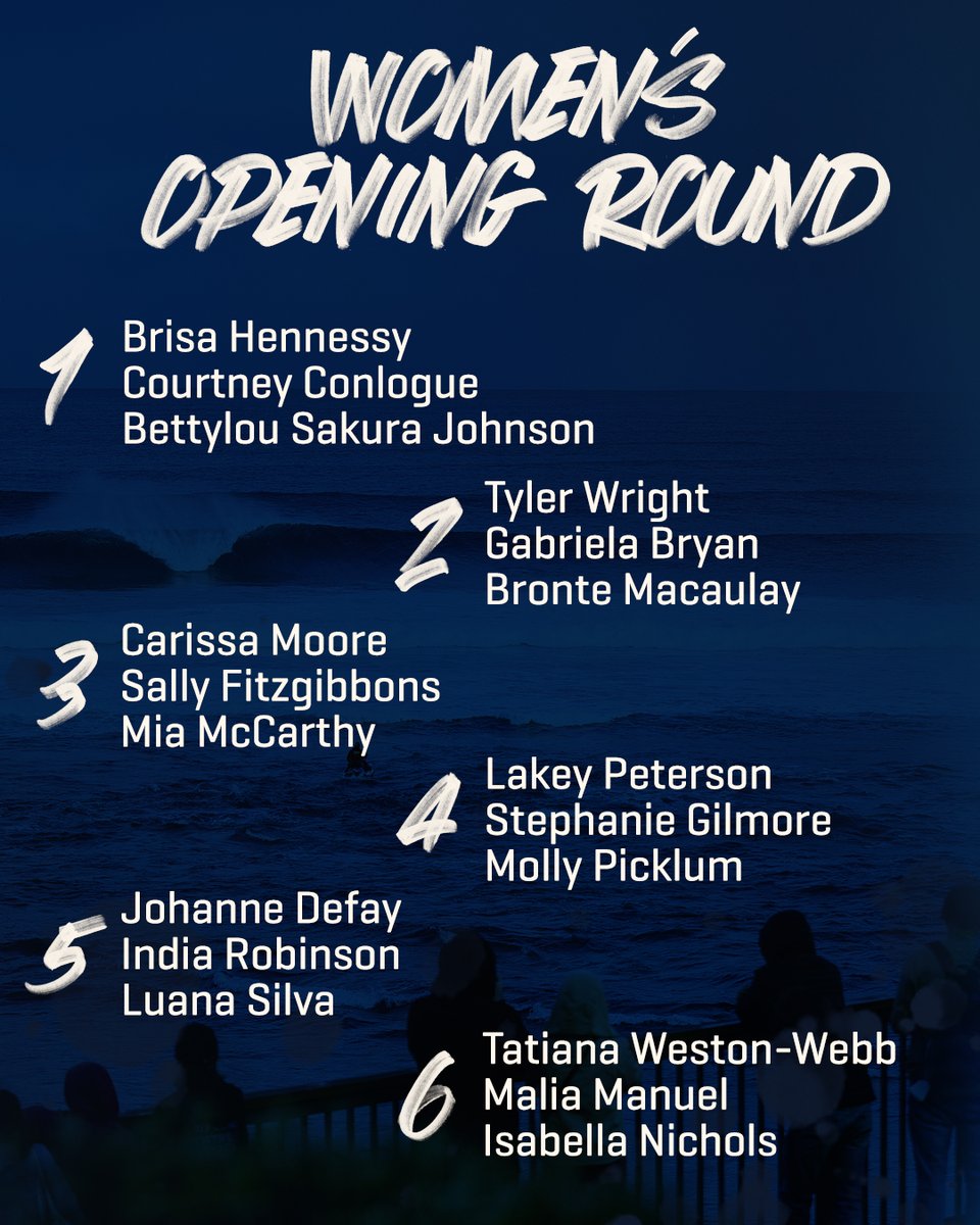 wsl's tweet photo. Which Opening Round heat are you most looking forward to?
Tune in for the first call of the Margaret River Pro: 7:00 am AWST
@westaustralia https://t.co/tfWUbuKHK3