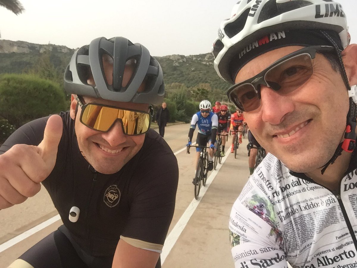 Il piacere di una pedalata in #Sardegna con <a href="/angelofurlan360/">Angelo Furlan</a> #passioneciclismo