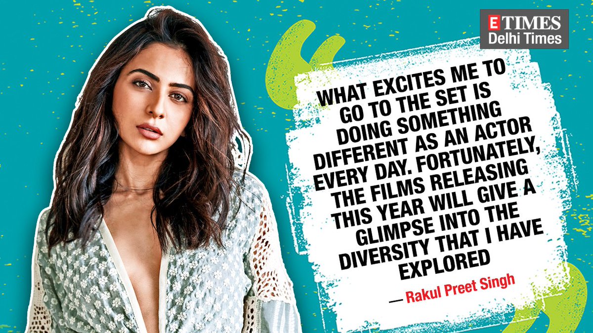 DelhiTimesTweet's tweet photo. Ahead of the release of her film #Runway34, @Rakulpreet opens up about reuniting with @ajaydevgn, headlining interesting projects featuring her in diverse characters &amp; more 

Tap to read: https://t.co/kNXfCOpf5R

#RakulPreetSingh #AjayDevgn #RakulPreet #Runway34NextFriday #Films https://t.co/OxpE9IQIjG
