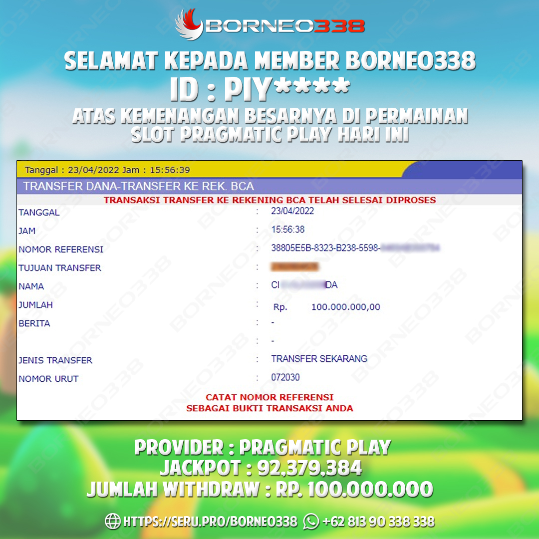 BORNEO338 | Situs Slot Games Terbesar 2022 (@Borneo338com) / Twitter
