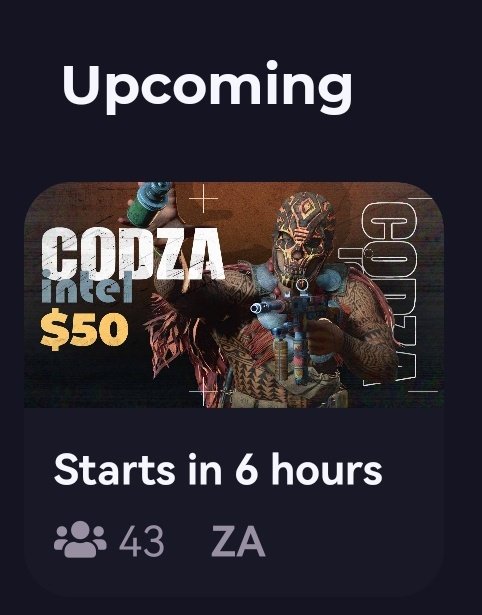 CODZAIntel's tweet image. Introducing "Clip of the Week" to our weekly community events with @skrmiish 💣

Send us your best clip each Saturday and you could earn $5 as well as have it featured on our page!

Event starts in 6 hours download the app if you haven't already ⬇️

🔗 partner.skrmiish.gg/CODZAIntel