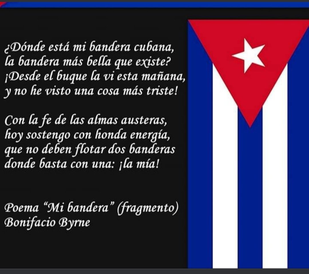@EnriqueAlmague @LeivaYosel @SoleEspinosaBea @AlexeiPrezGarc1 @CubaUNESCO @LaGemadeCuba1 @ProvedH @agnes_becerra @vijorsu94 @RenFernndezdeL1 @qmencantadcuba Y allí estaremos amiga de lucha, en el combate actual, en la defensa de nuestra patria, de su verdad, de su pueblo, de los q damos nuestra existencia por seguir viendo nuestra bandera en alto LIBRE y SOBERANA.