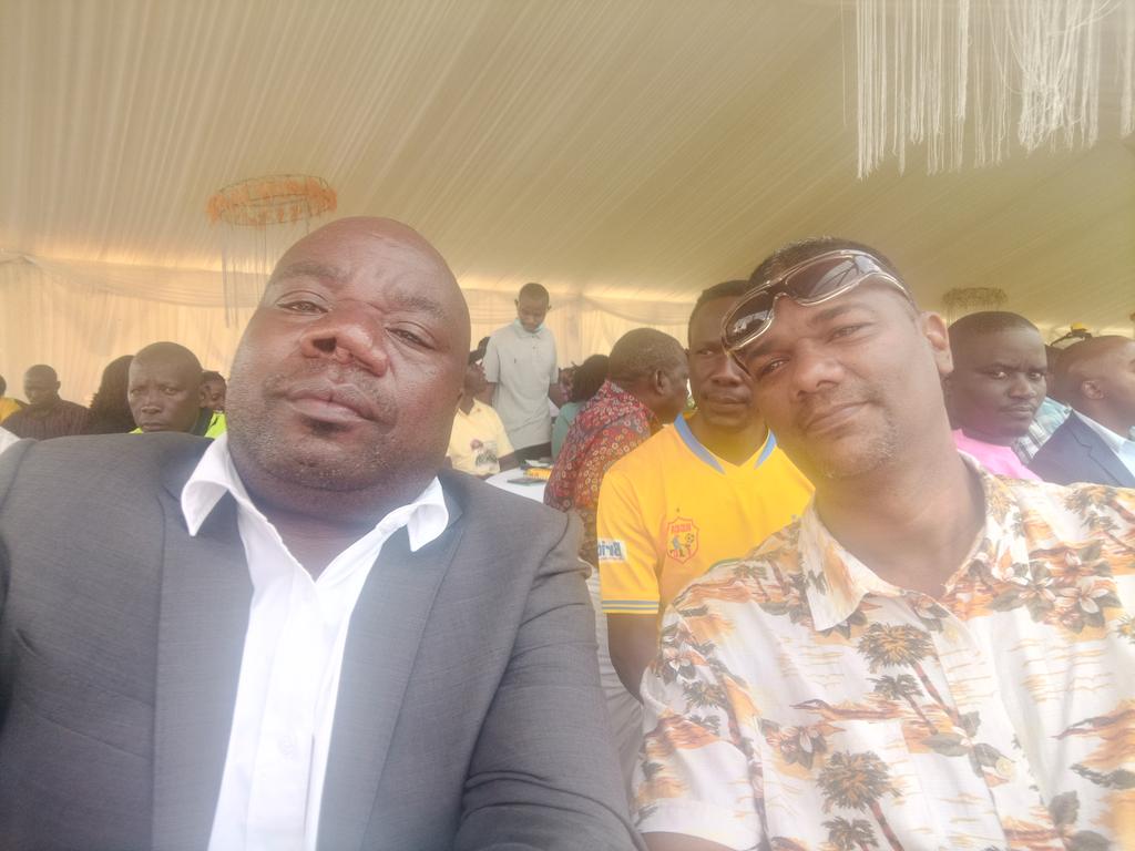 biziabby's tweet photo. Mayor Uhuru Kampala Central and me at @mkainerugaba #48BD. I have got critics of people saying I shouldn't be there, @KagutaMuseveni has not fulfilled Kisoro pledges! Wait a minute, I have been attending your wedding parties at invitation. I am invited. Let me be there @nbstv https://t.co/oEHMPJ5tcn