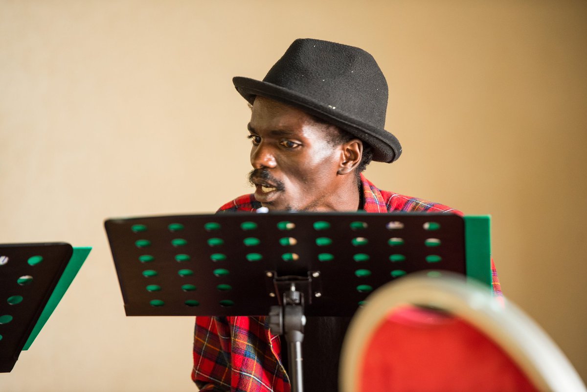 teberearts's tweet photo. Omuna Anthony Mary is an alumni of MUK department of performing arts and film where he studied Drama and Film.
He is a Hip Hop artist/producer at Go Slow records and has been part of theatrical productions like Happy Ending in 2018, Our Town in 2019 &amp; The Merchant of Venice! https://t.co/1igalMKKU6
