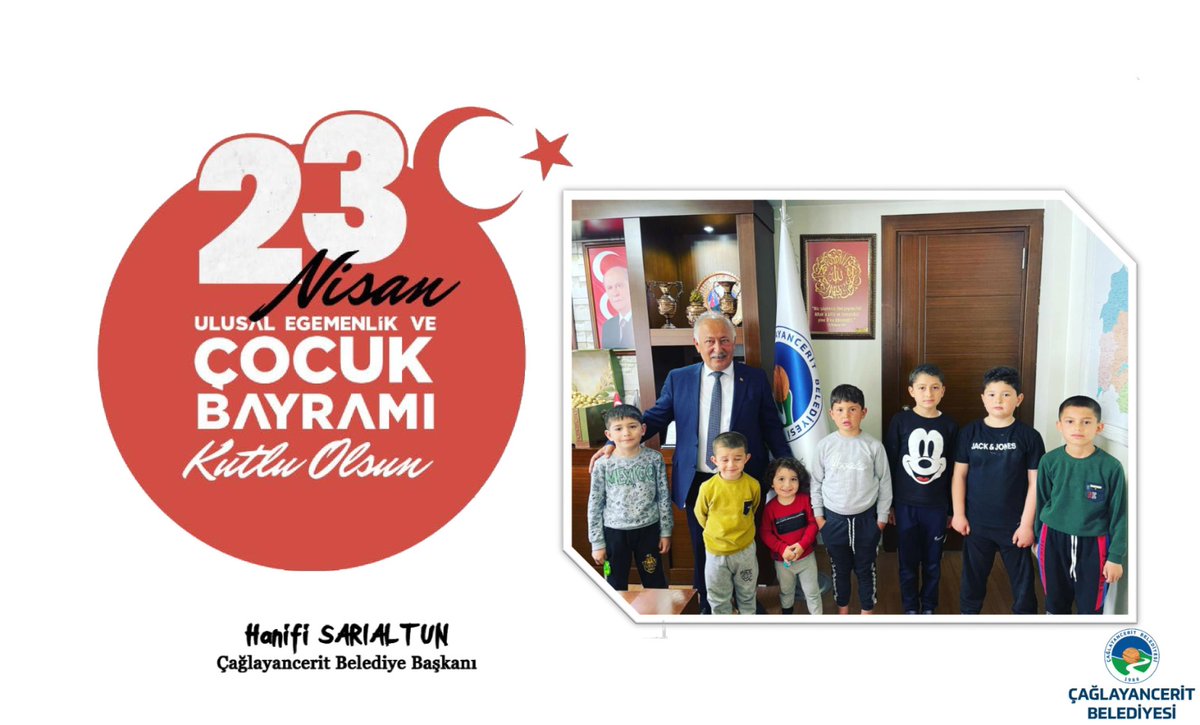 CaglayanceritB's tweet photo. Gazi Meclisimizin Aç��lışının 102.Yıl Dönümü Münasebetiyle Tüm Çocuklarımızın 23 Nisan Ulusal Egemenlik ve Çocuk Bayramını Kutluyoruz🇹🇷 https://t.co/IiZwK7OZBn