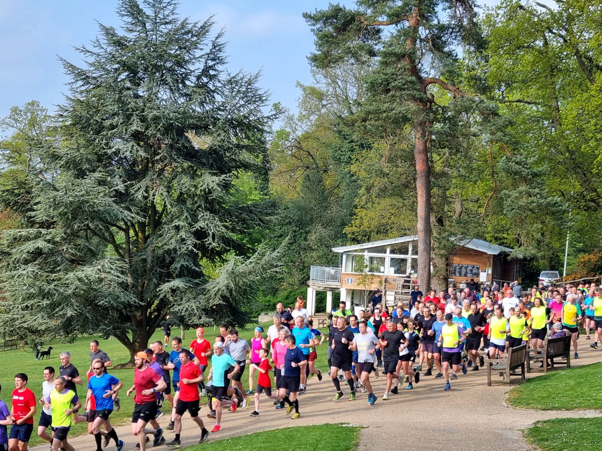 RTW parkrun tweet media