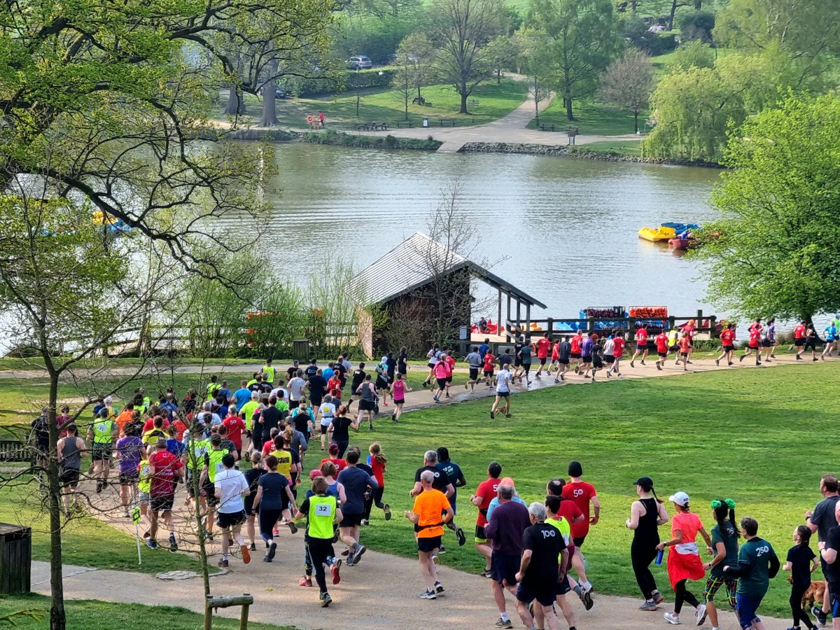 RTW parkrun tweet media