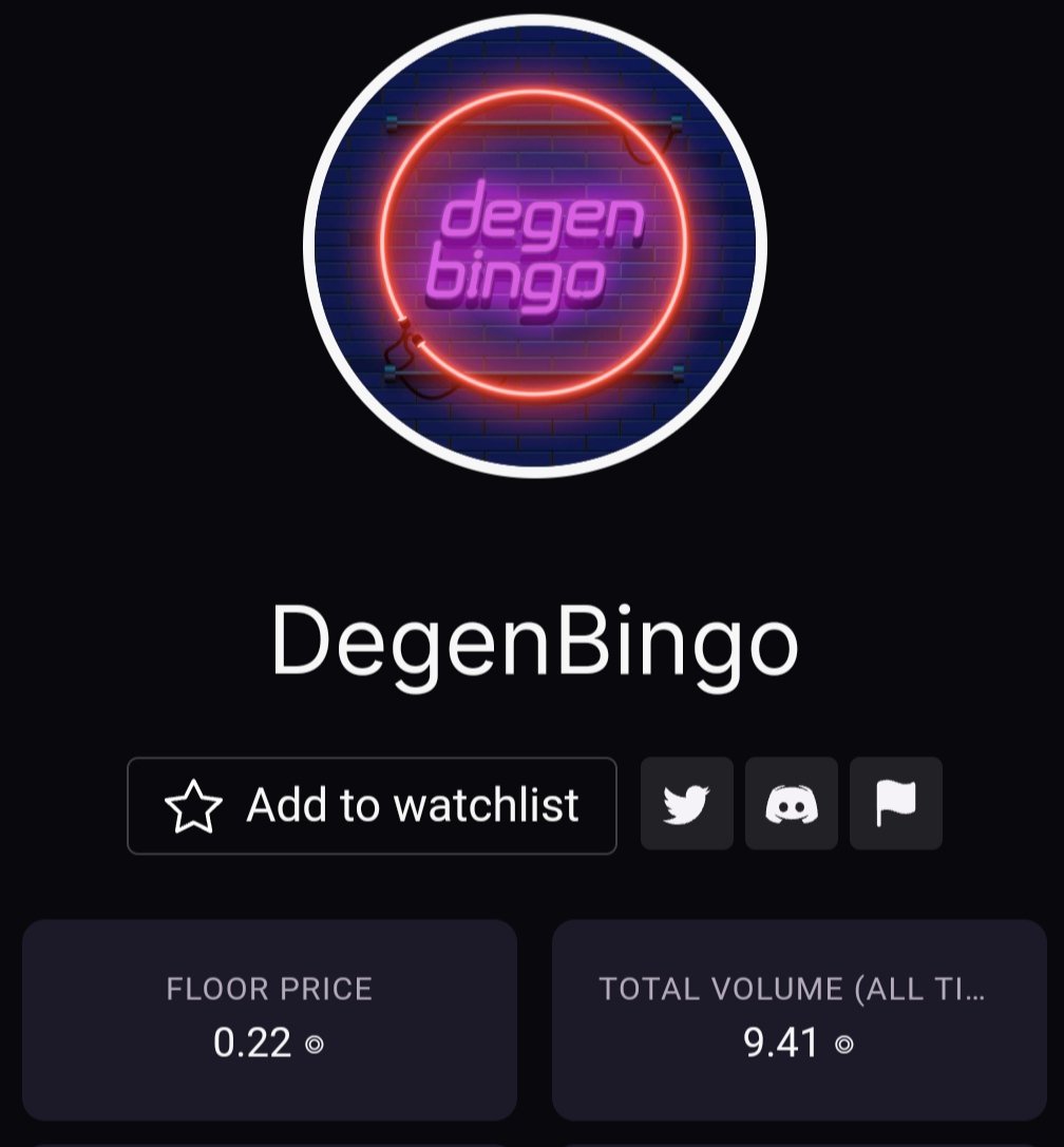 DegenDigital_'s tweet photo. A one-off 0.22 $SOL payment for a chance to win 0.5 - 1 $SOL each week?
Seems pretty good to me 🤔

#SolanaNFTs #NFTCommunity #NFTs https://t.co/cL5jXVLKVz