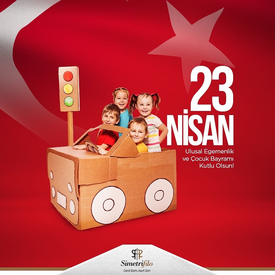 SimetriFilo's tweet image. Gazi Meclisimizin kuruluşunun yıldönümünde #23nisan Ulusal Egemenlik ve Çocuk Bayramı kutlu olsun. #SimetriFilo #23nisanulusalegemenlikveçocukbayramı #23nisan1920 #filoaraçkiralama #filokiralama