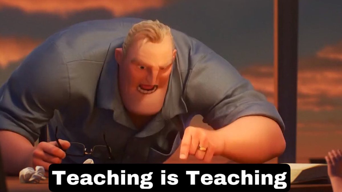 vizurantvis's tweet photo. While I was in school this is ✨EXACTLY✨ what I remember.
We didn’t need or want to know anything private about our teachers.
#TeachingIsTeaching https://t.co/7Ms5lRCxQL