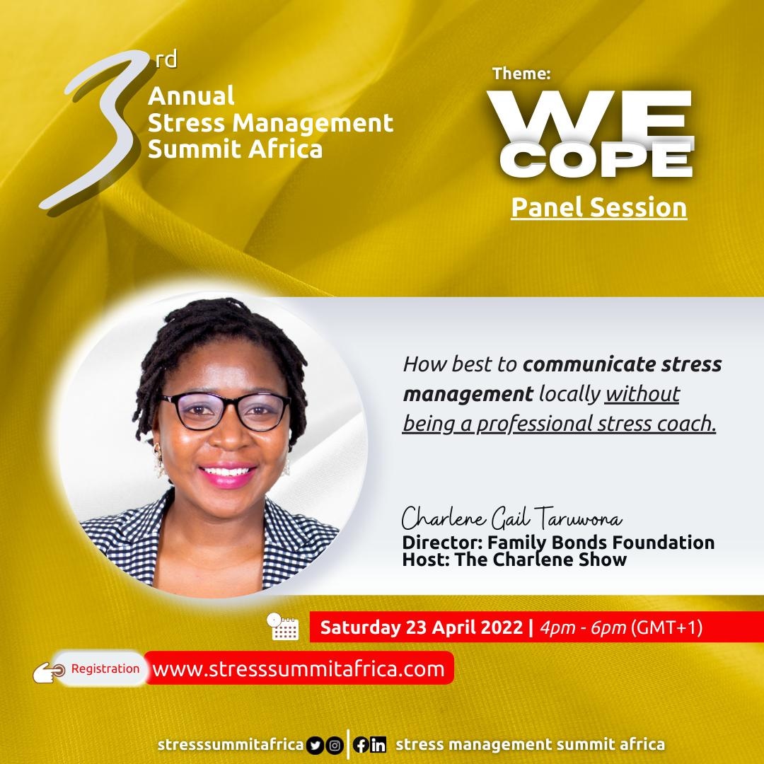Join us today as we continue  learning how to manage stress this 2022. Click here to get to get a notification:
youtu.be/qE879f1fVVY

It's free and it's online.
@stresssummitafrica <a href="/dr_ezinne/">Ezinne Nnamdi-louis</a> 
#wecope2022 
#stresssummitafrica2022