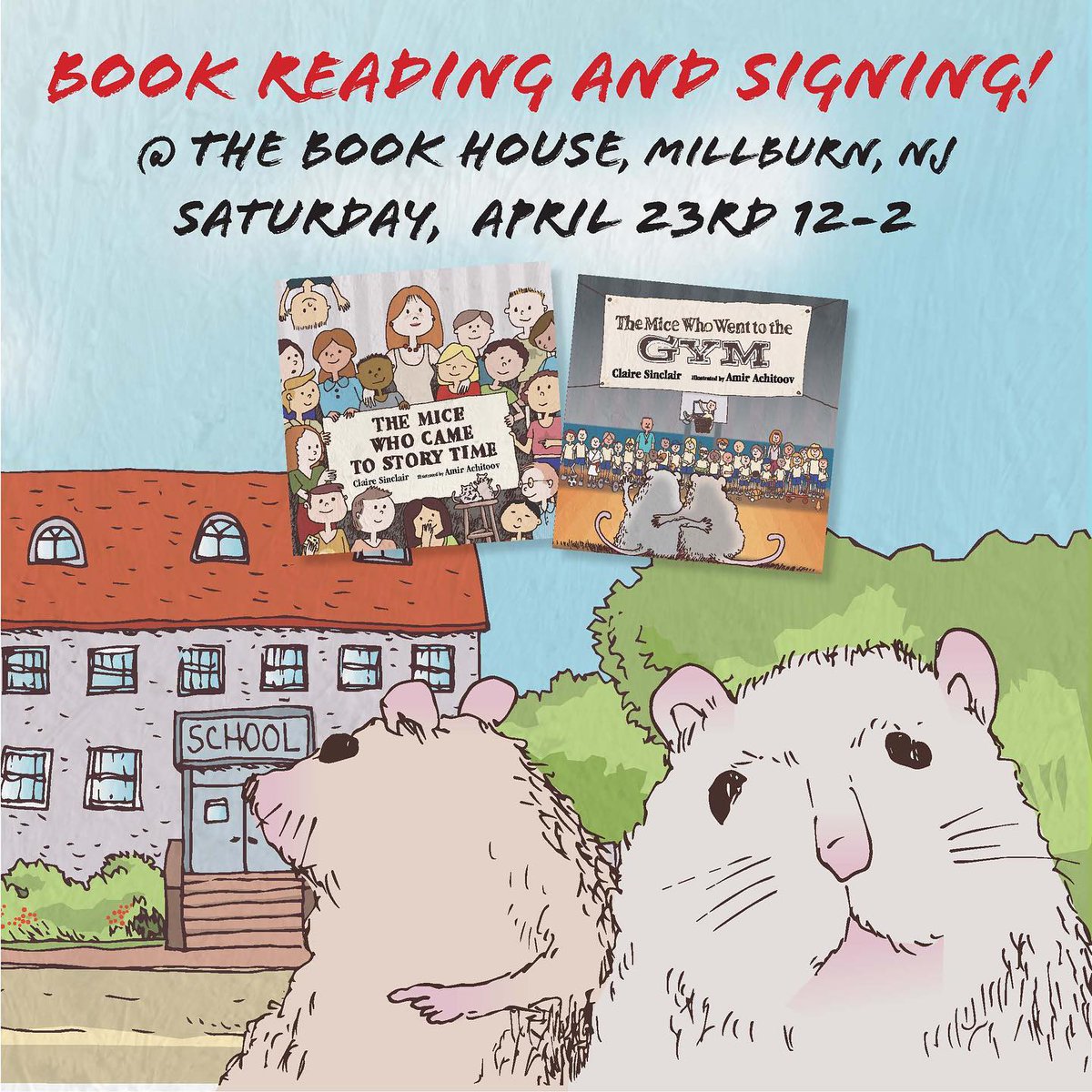 project4kind's tweet photo. Come see @amirachitoov and me at The Book House in Millburn. #readaloud #readtome #booksigning @millburnnj https://t.co/XAjYEn9VM0