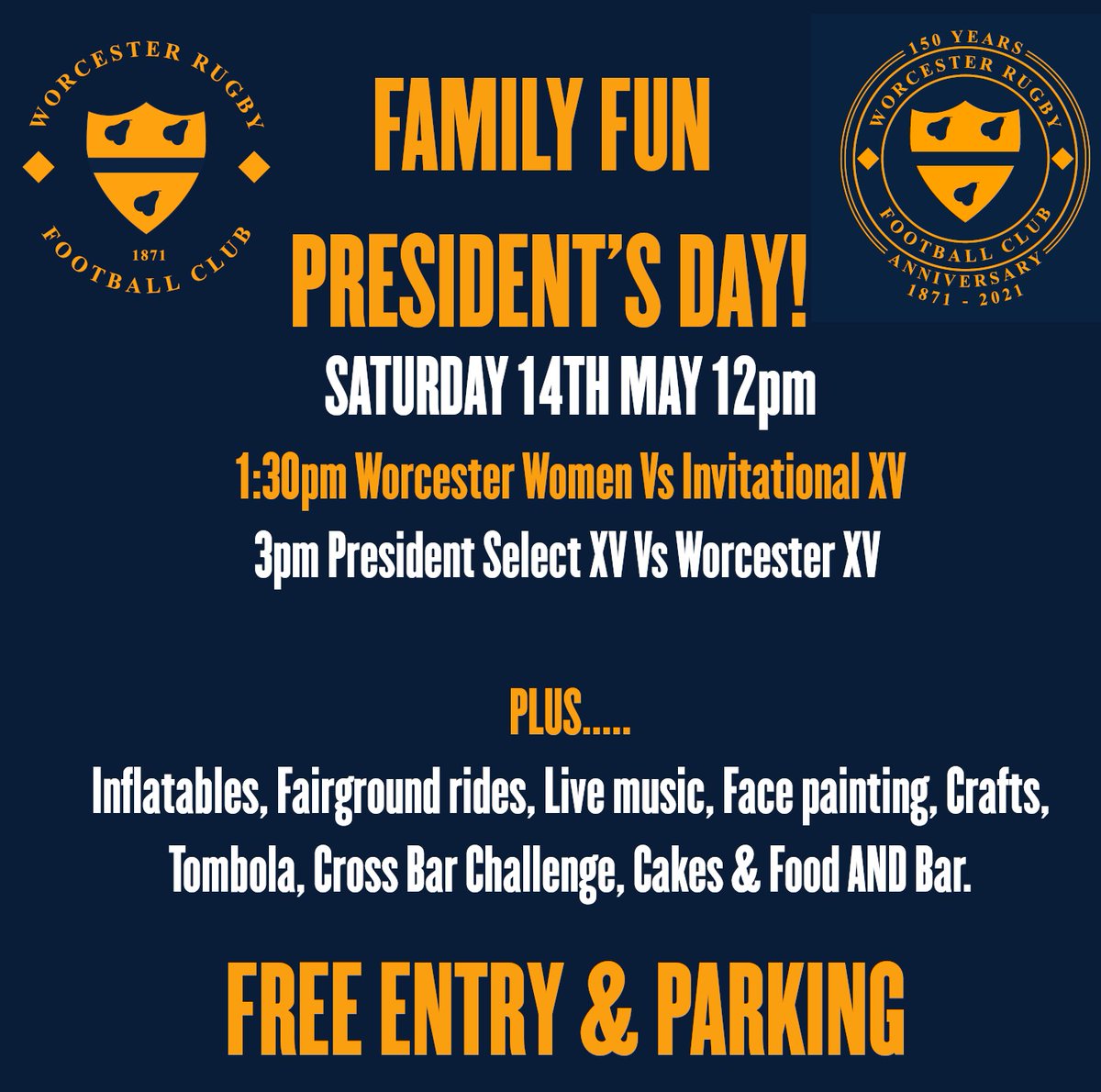Worcester RFC Saxons tweet media