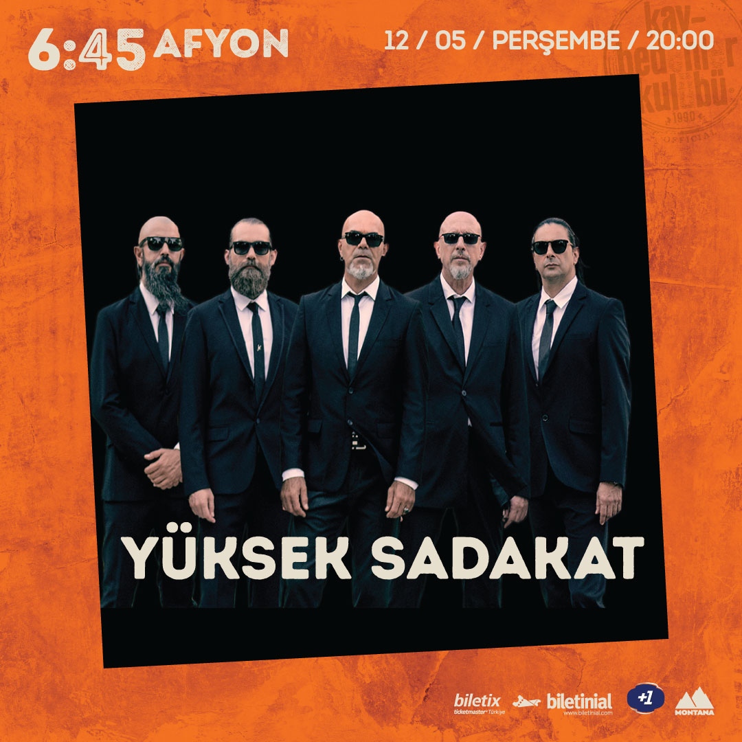 MontanaPosts's tweet photo. YÜKSEK SADAKAT performansıyla 12 Mayıs Perşembe 6:45 KK AFYON Sahne’ de…

Bilgi için arayın;
📞 +90 552 645 0 645

#6:45kkafyon #645KK #afyon #afyonkocatepeüniversitesi #kaybedenlerkulübü #afyonetkinlik #afyonerenler #konser https://t.co/aG6T5SwYEQ