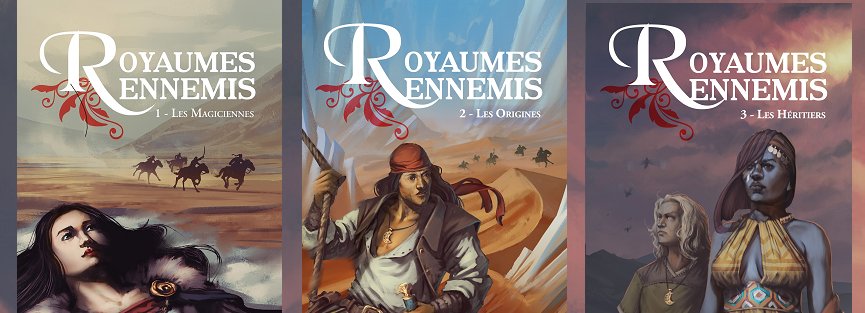 SylvieKaufhold's tweet photo. Rendez-vous sur la rubrique "Ils en parlent !" pour découvrir la chronique de Nicolas Soffray pour #Yozone. De la musique douce pour mes oreilles d'autrice ravie. #fantasy #trilogie #royaumes #chronique
https://t.co/A6F8Q5egnE https://t.co/RBaxW5p9VJ