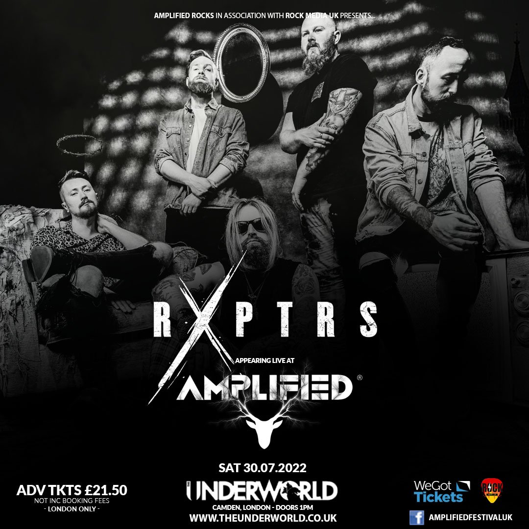amplified_rocks's tweet photo. RXPTRS @RXPTRS will be bring the noise to Amplified 2022 at the Underworld, Camden this July

Full Line Up and Tickets available here https://t.co/FA708pvsX9 https://t.co/RNffGu9zgX