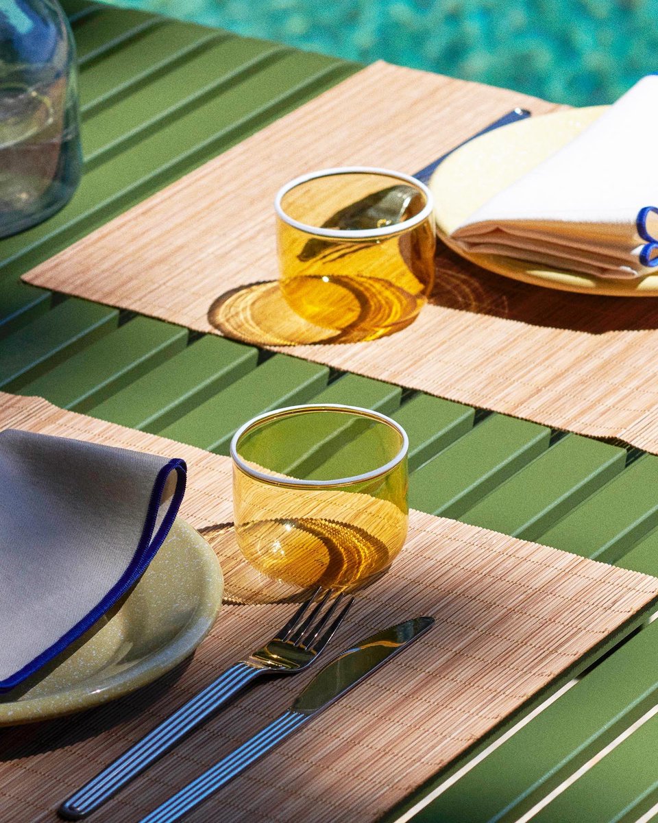 The HAY Tint Tumblers aren’t just eye candy, they’re practical too. Made from borosilicate glass, they’re super durable and heatproof. Strong enough to withhold a lively toast 🥂 #homedecor #interiors #altrincham