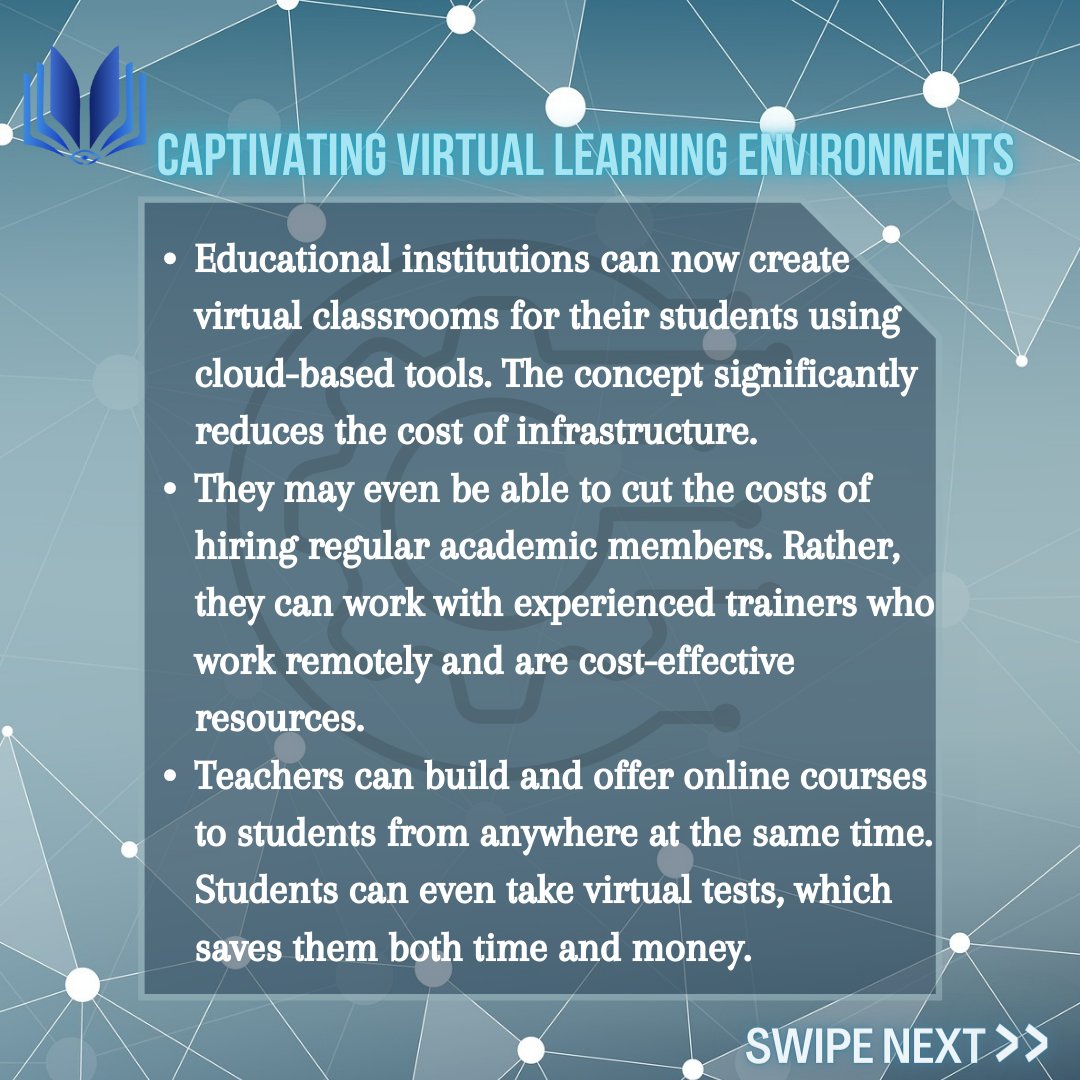 Edu_Checked's tweet photo. Who could have ever imagined that a student in one part of the world would be able to pursue a course in a college located thousands of miles away? Cloud computing is a complex technology that shifts the emphasis from physical resources to virtual ones.  #educhecked #cloudnetwork https://t.co/1CqVpa3VNL