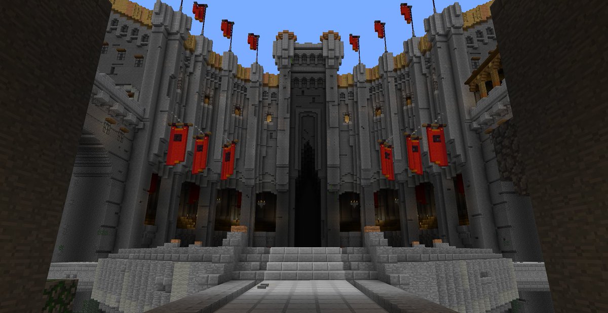 Huntykk's tweet image. An arena I once made for @TeamWorkbench #minecraft