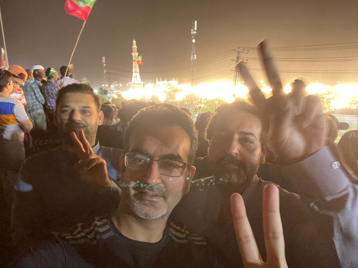 AZB_Updates's tweet photo. Hum Hain Imran Khan k Saath. 🇵🇰✌️

#LahoreJalsaPTI #PP248 #NA171 https://t.co/mNHdST2ffF